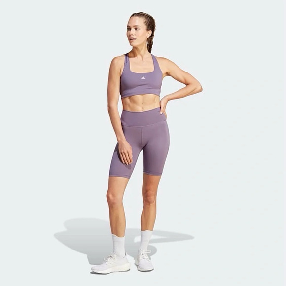 adidas Pants - 🆕 Women’s Adidas Optime Training Bike Shorts; Medium